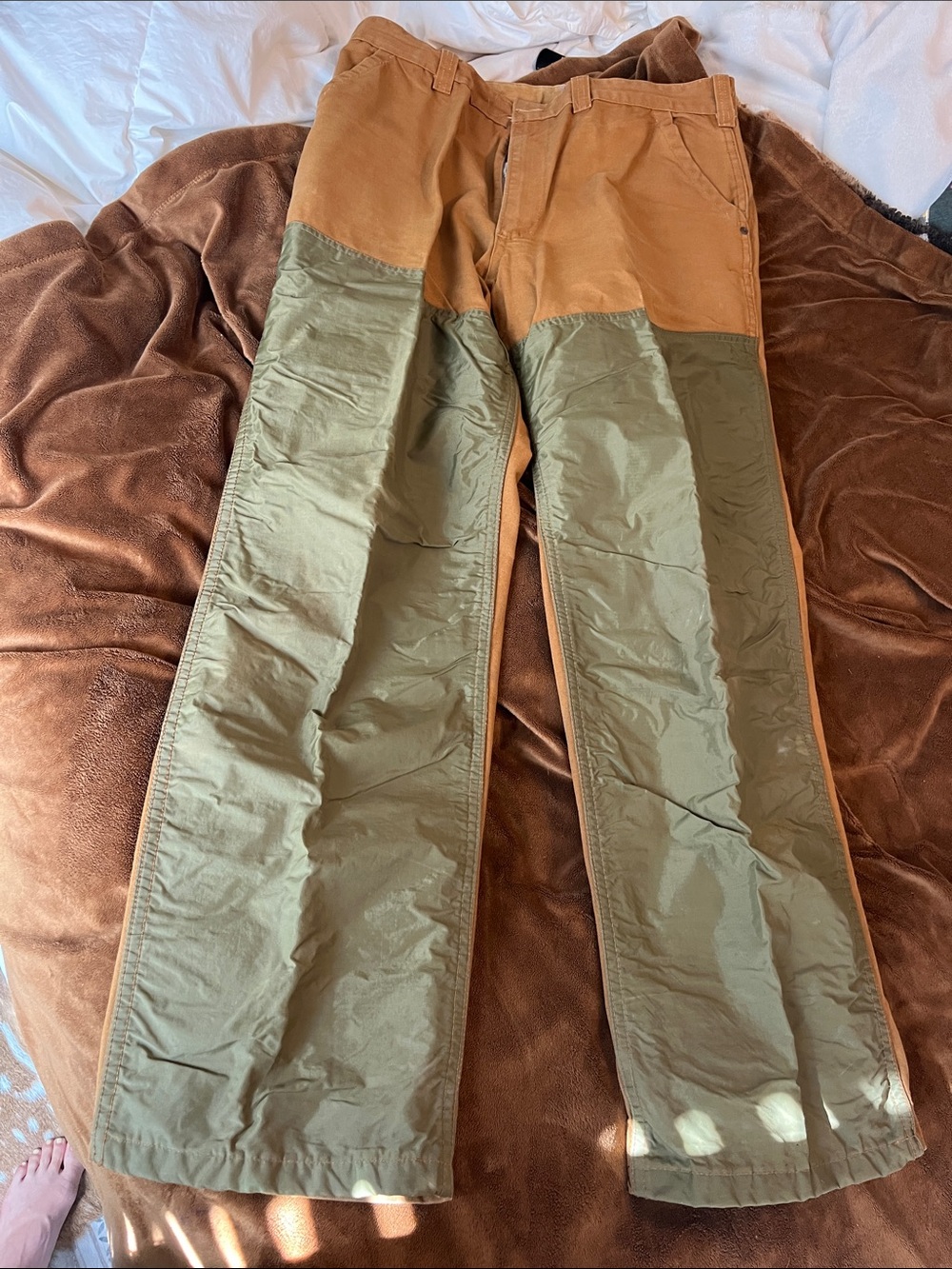 Vintage SafTbak Canvas Brush Hunting Pants 36x32